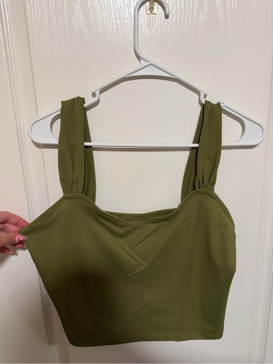 Abercrombie & Fitch Tops - Abercrombie & Fitch Olive Green Tank Top
